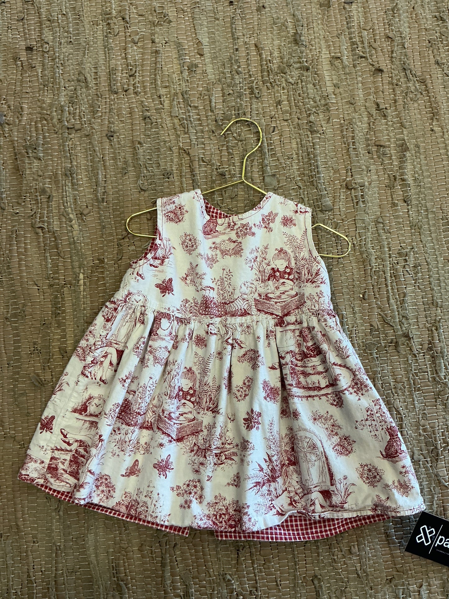 12-18m-handmade-vintage-fabric-reversible-dress