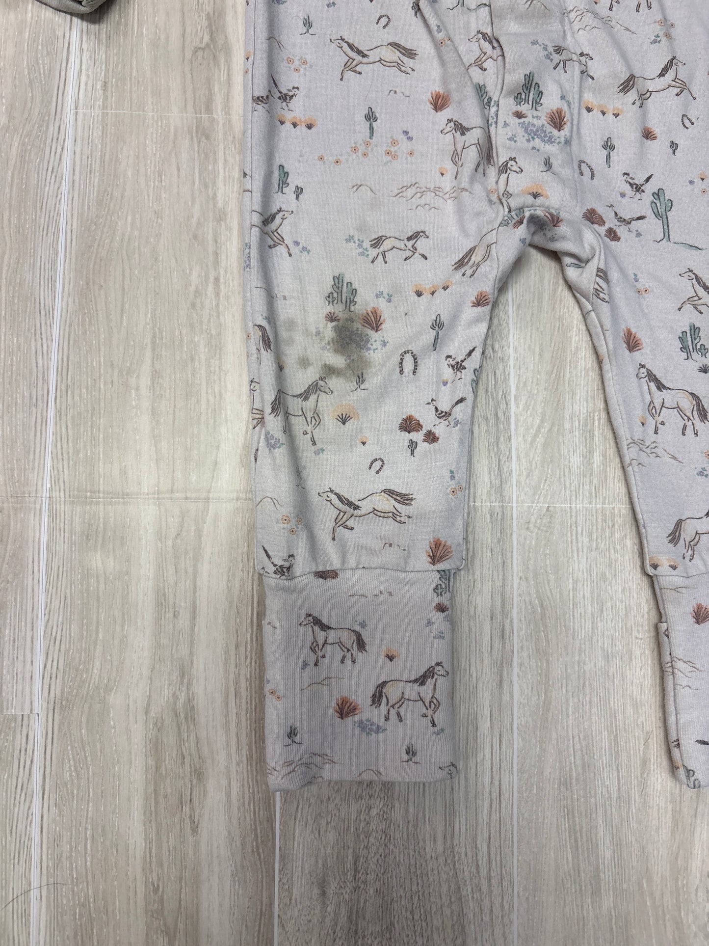3-6m Magnetic Me Desert Horse Pajama - BLEMISH