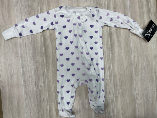 3m Purple Hearts Pajama