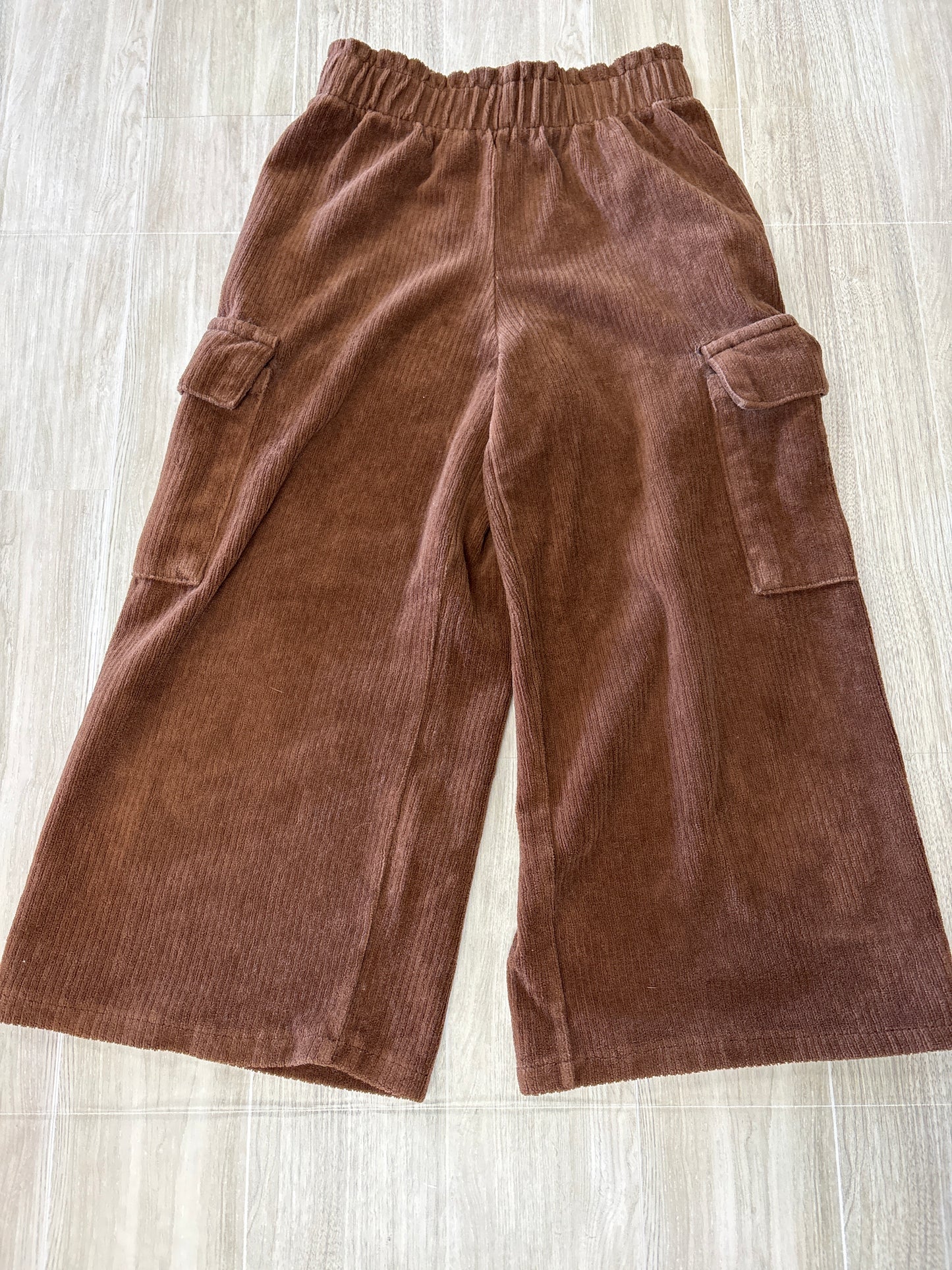 4T Brown Corduroy Cargo Pant