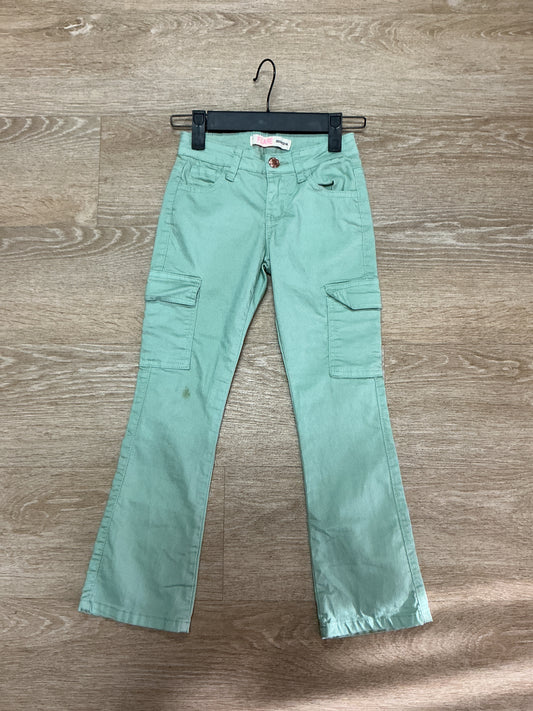 7 Green Flare Cargo Pant - Blemish