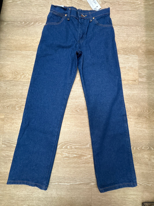 NWT 14 Wrangler Cowboy Cut Regular Denim Pants