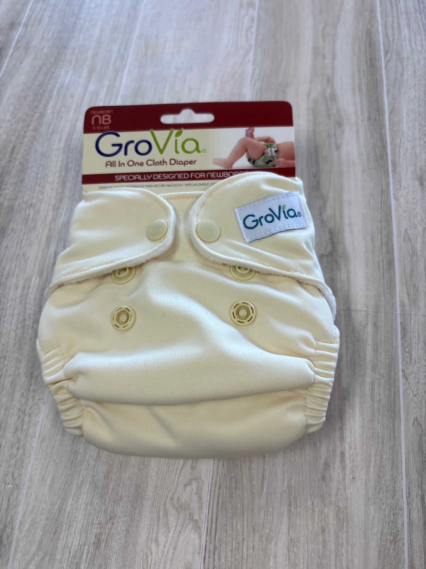 NWT Cloth Diaper - Cream