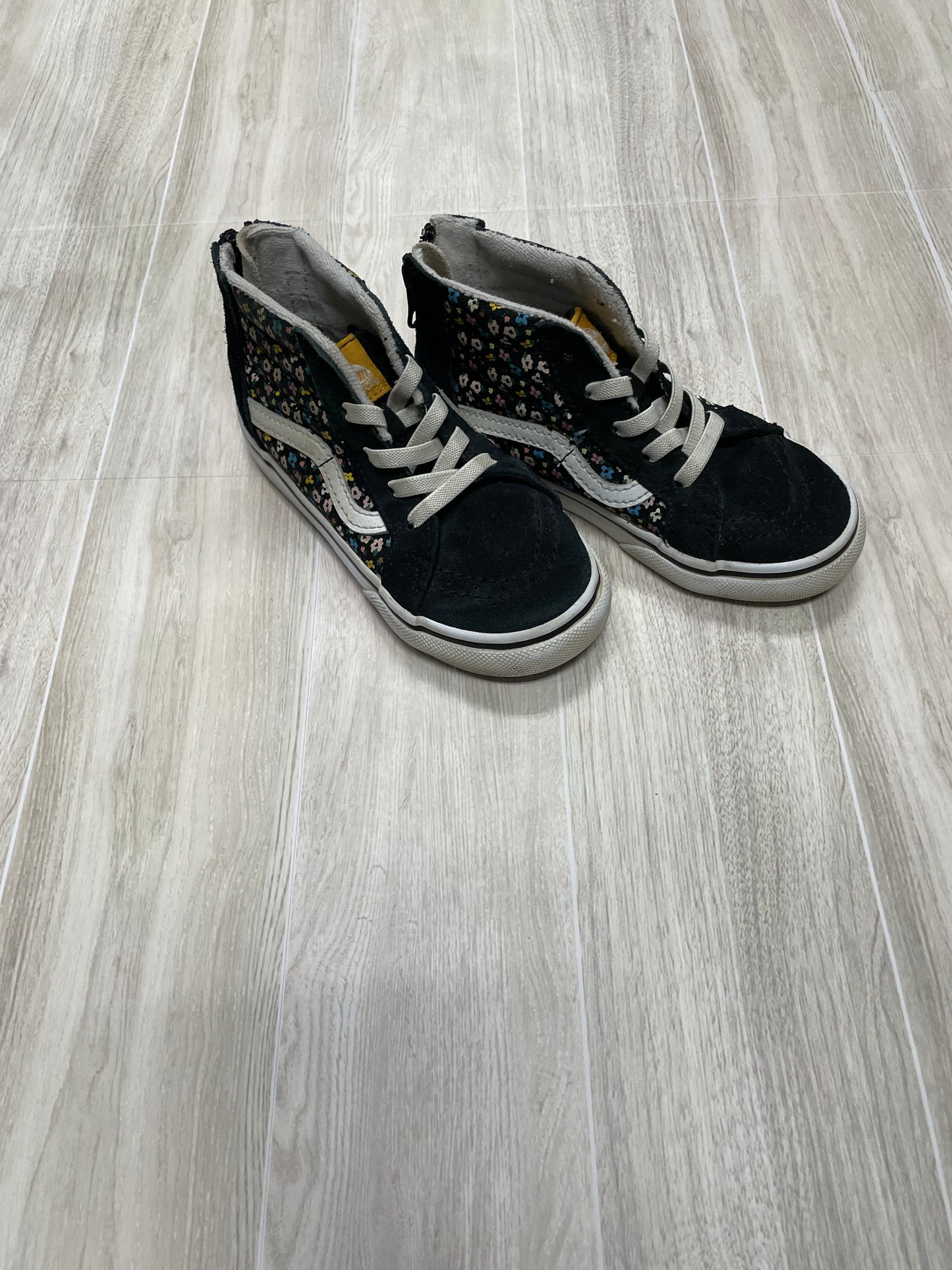 9.5c Vans Floral High Tops