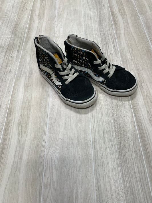 9.5c Vans Floral High Tops