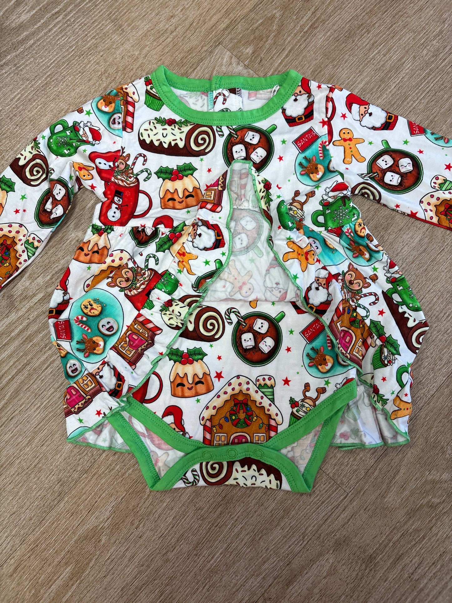 NWT 12-18m Showstoppers Christmas Themed Dress