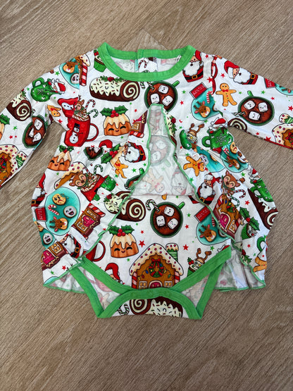NWT 12-18m Showstoppers Christmas Themed Dress