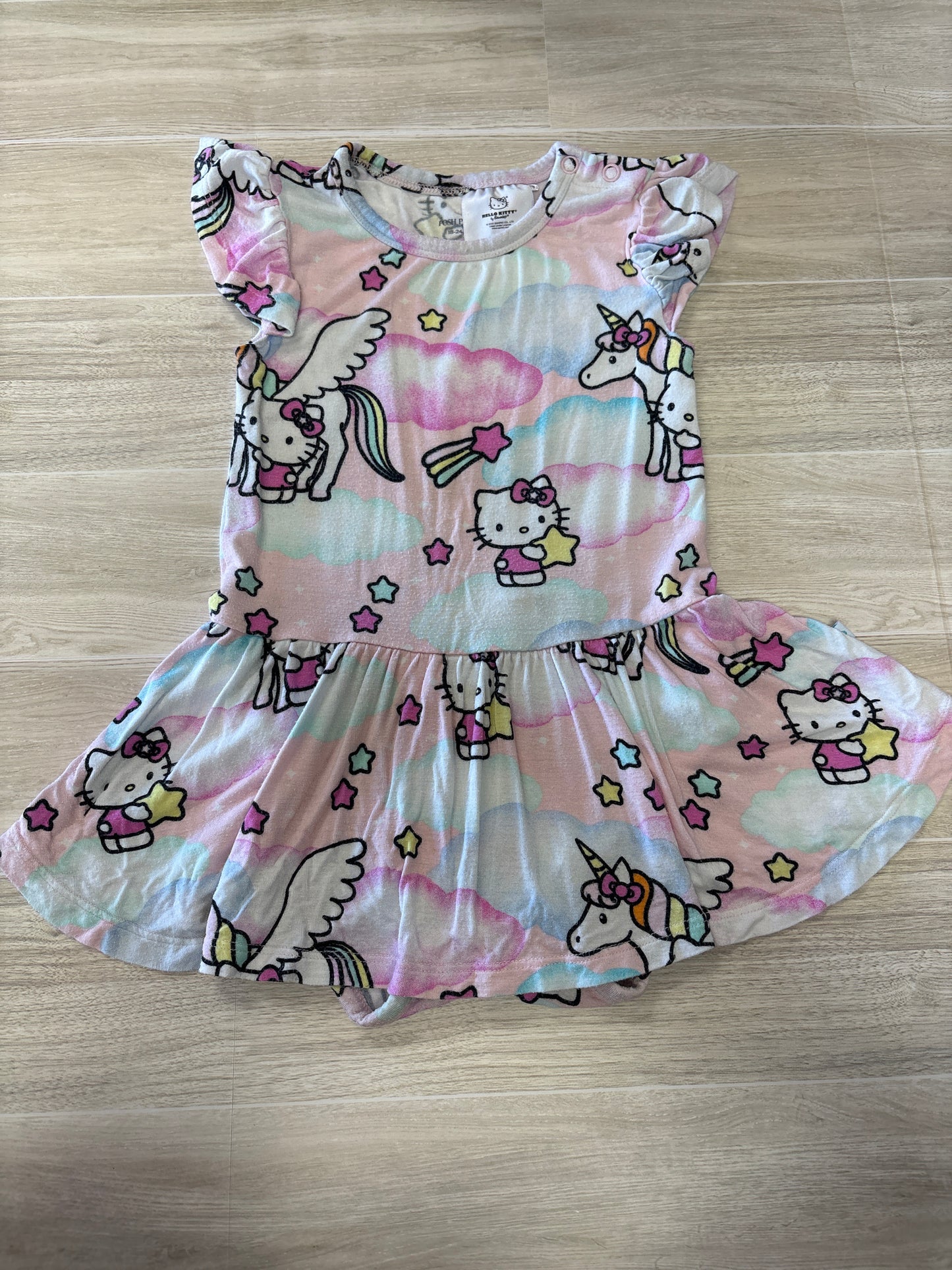 18-24m Posh Peanut x Hello Kitty Onesie Twirl