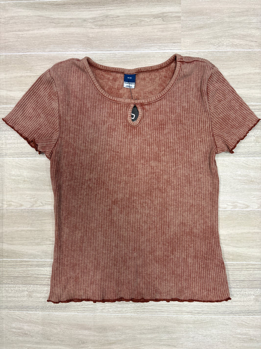 8 Rust Acid Wash Tee