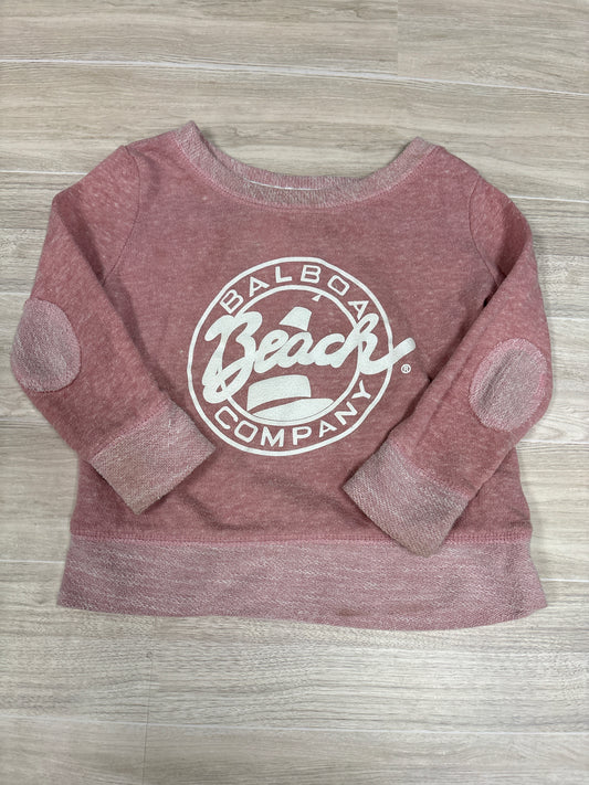 2T Balboa Beach Light Pink Crewneck
