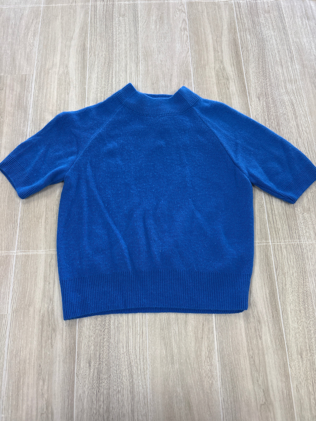 VINTAGE 4T Royal Blue Cap Sleeve Knit Top