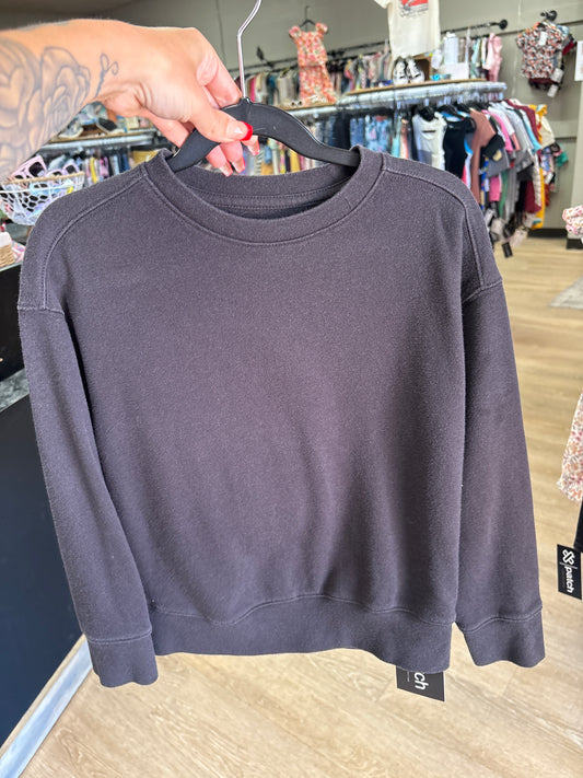 8 Black Crewneck
