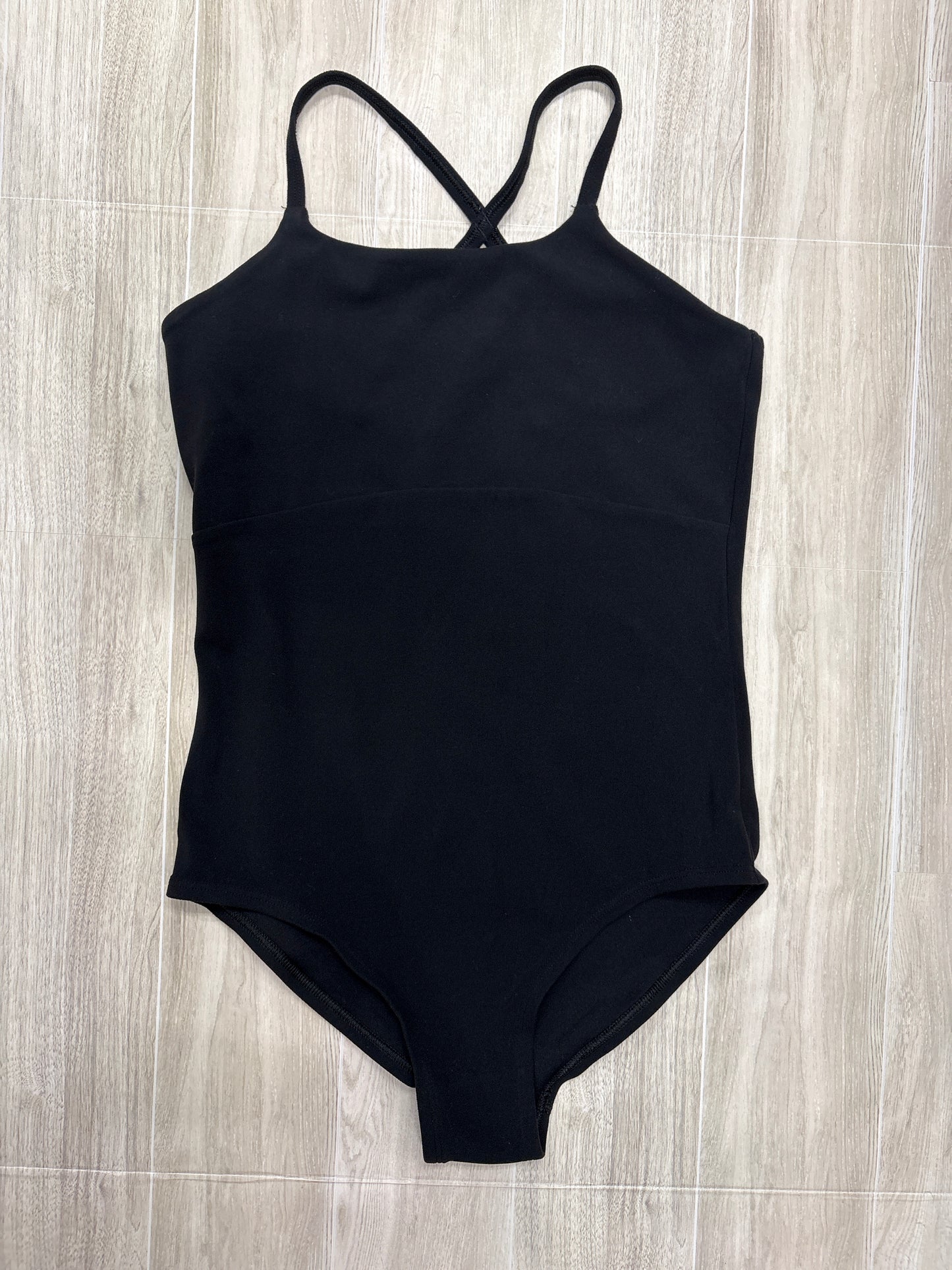 8-10 Black Strappy Back Leotard