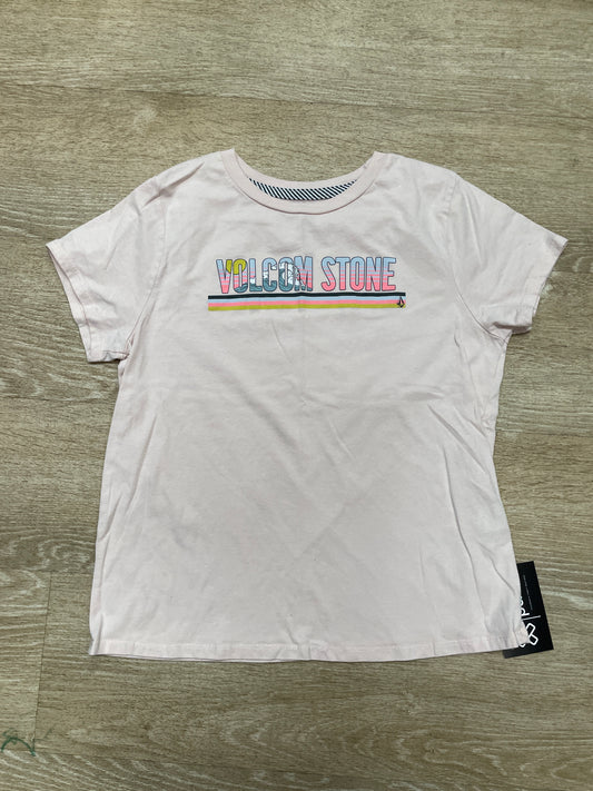 14 Volcom Stone Light Pink Tee