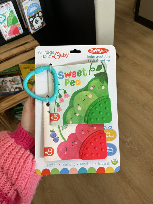 NEW Indestructibles Book - Cherry Cute/Sweet Pea