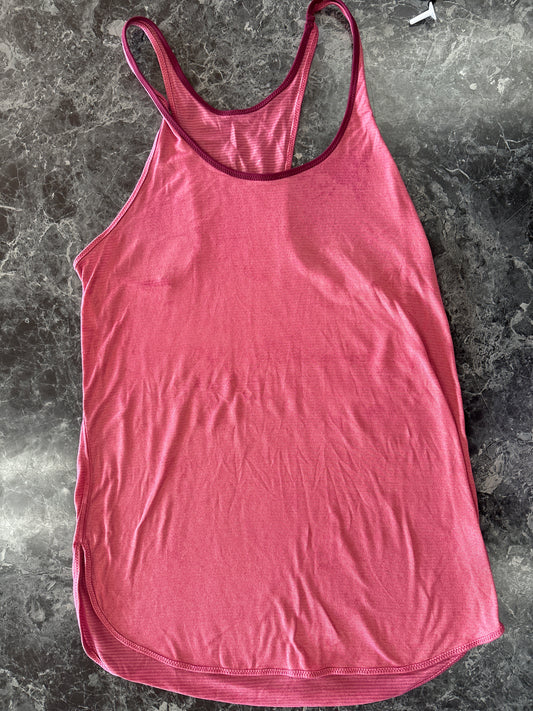 Womens 8 LuluLemon Racerback Tank - Pink