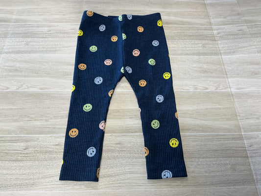 NWT 6-12m Ribbed Smiley Legging