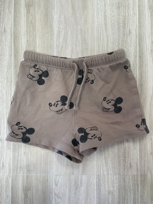 2T Mocha Mickey Soft Shorts