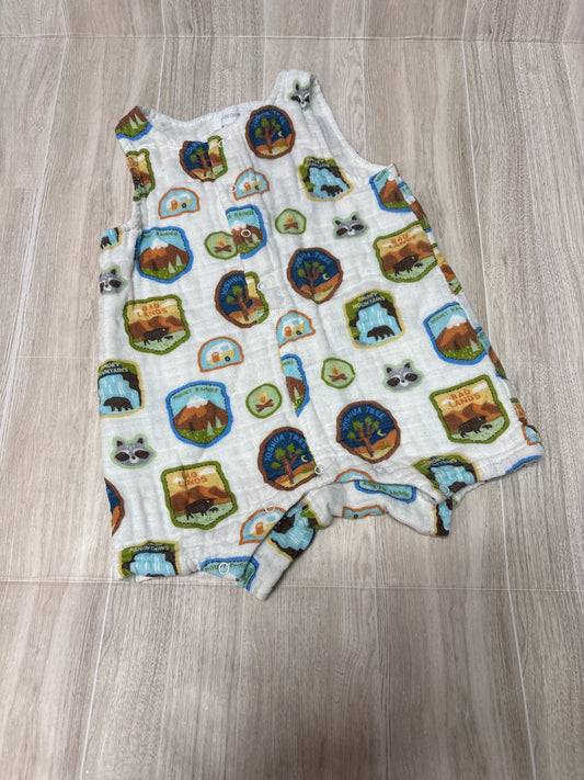 12-18m Angel Dear Mountain Ranges Tank Jumpsuit
