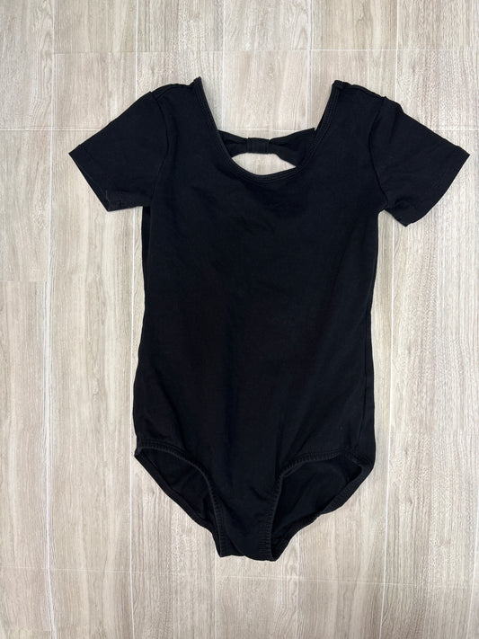 7/8 Black Leotard