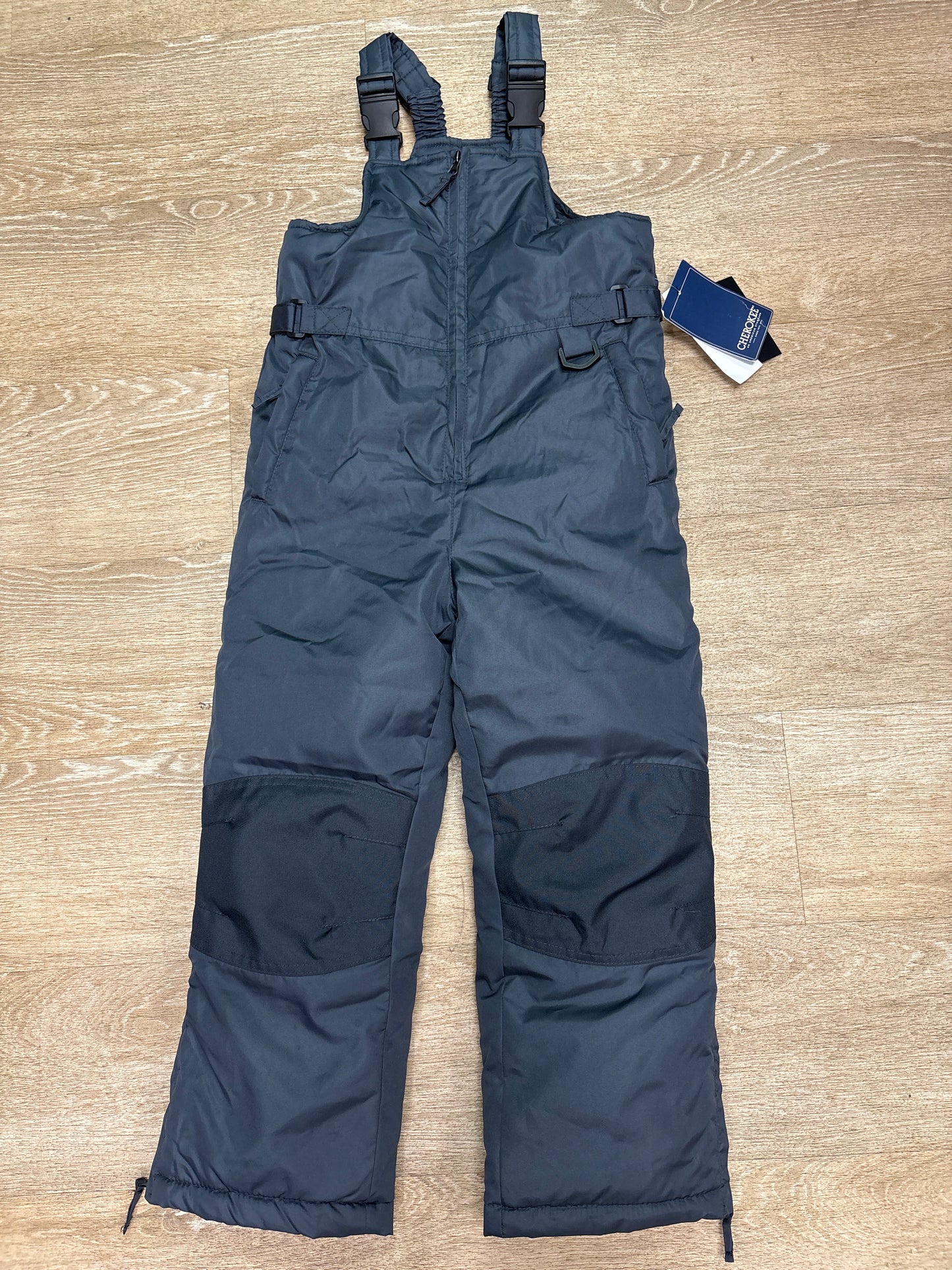 NWT 6/7 Navy Snow Bib