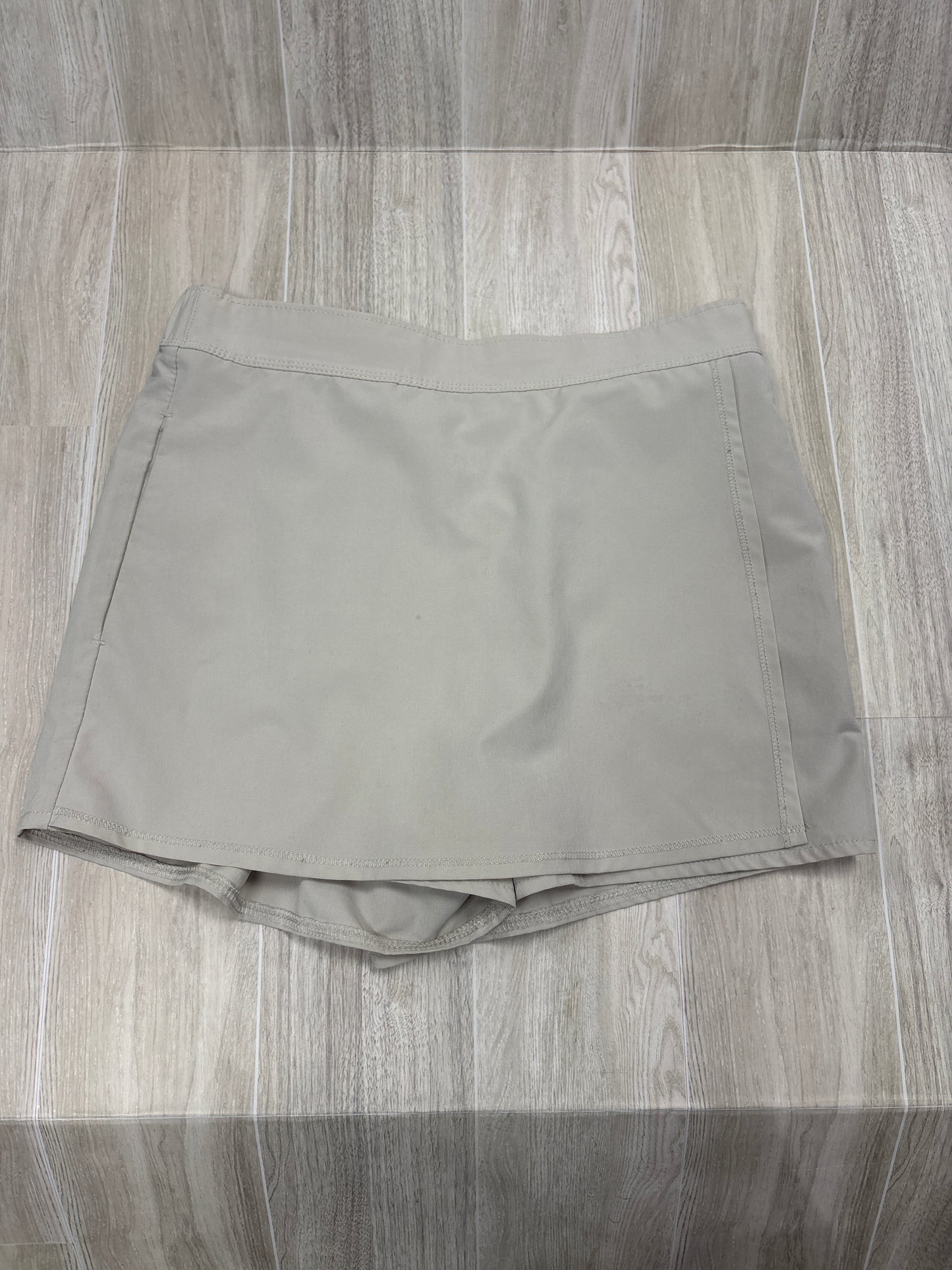 7/8 Tan Active Skort