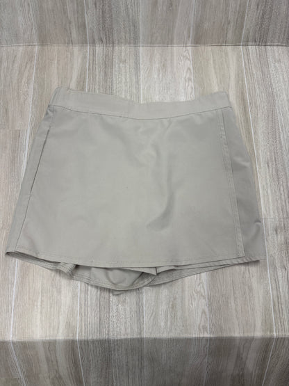 7/8 Tan Active Skort