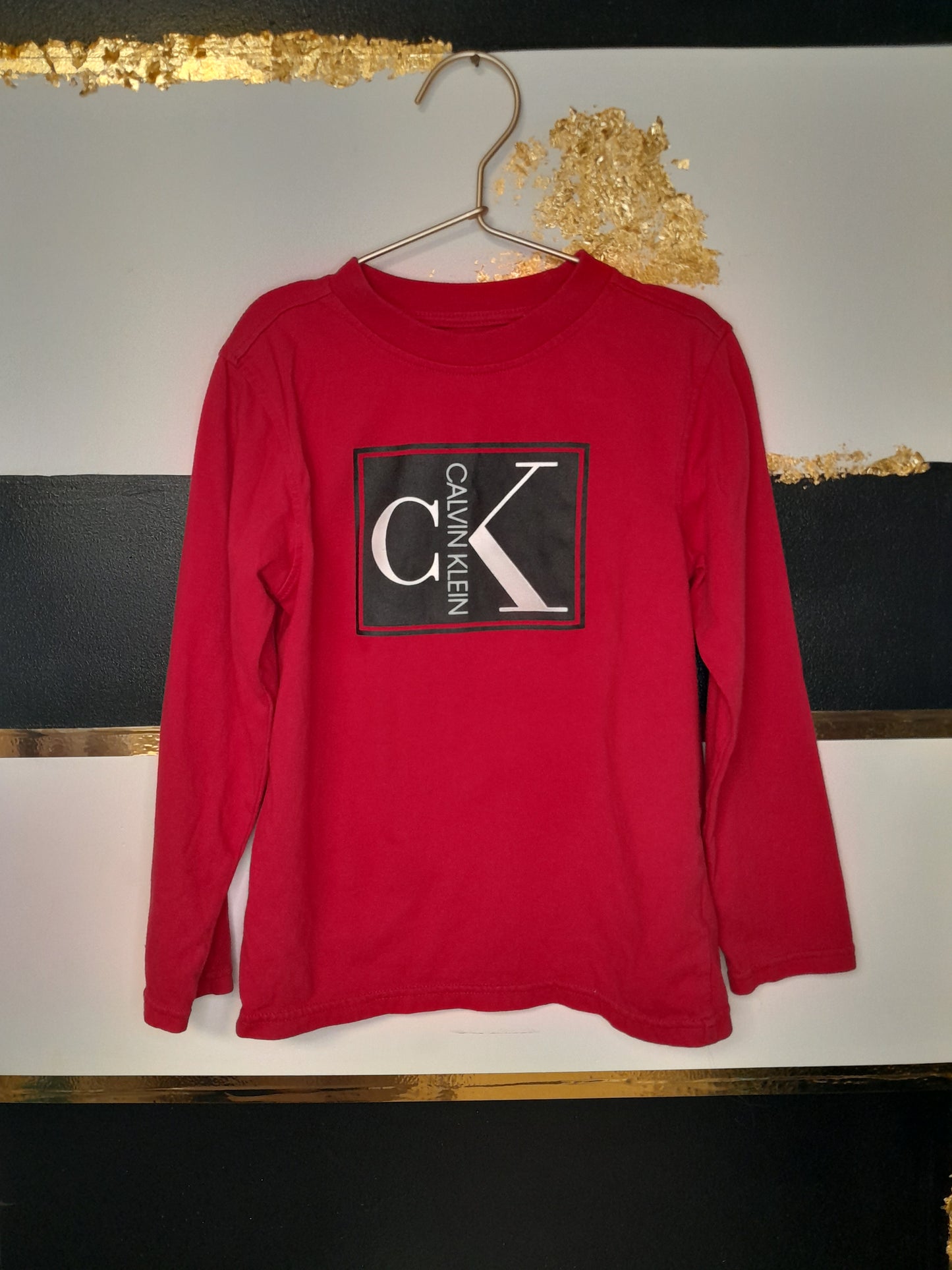Calvin Klein Red Long Sleeve