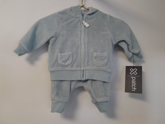 Newborn 2 Piece Blue Set