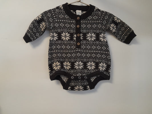 NWT 0-3m Kate Quinn Sweater Romper