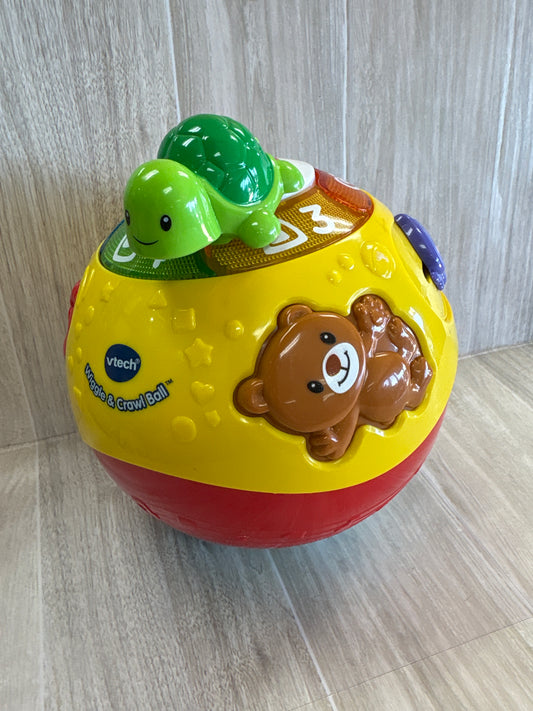 Toy - V-Tech Wiggle And Crawl Interactive Ball