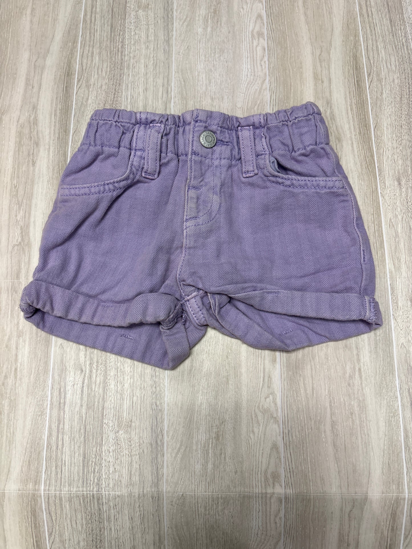 18m Lavender Cuffed Shorts
