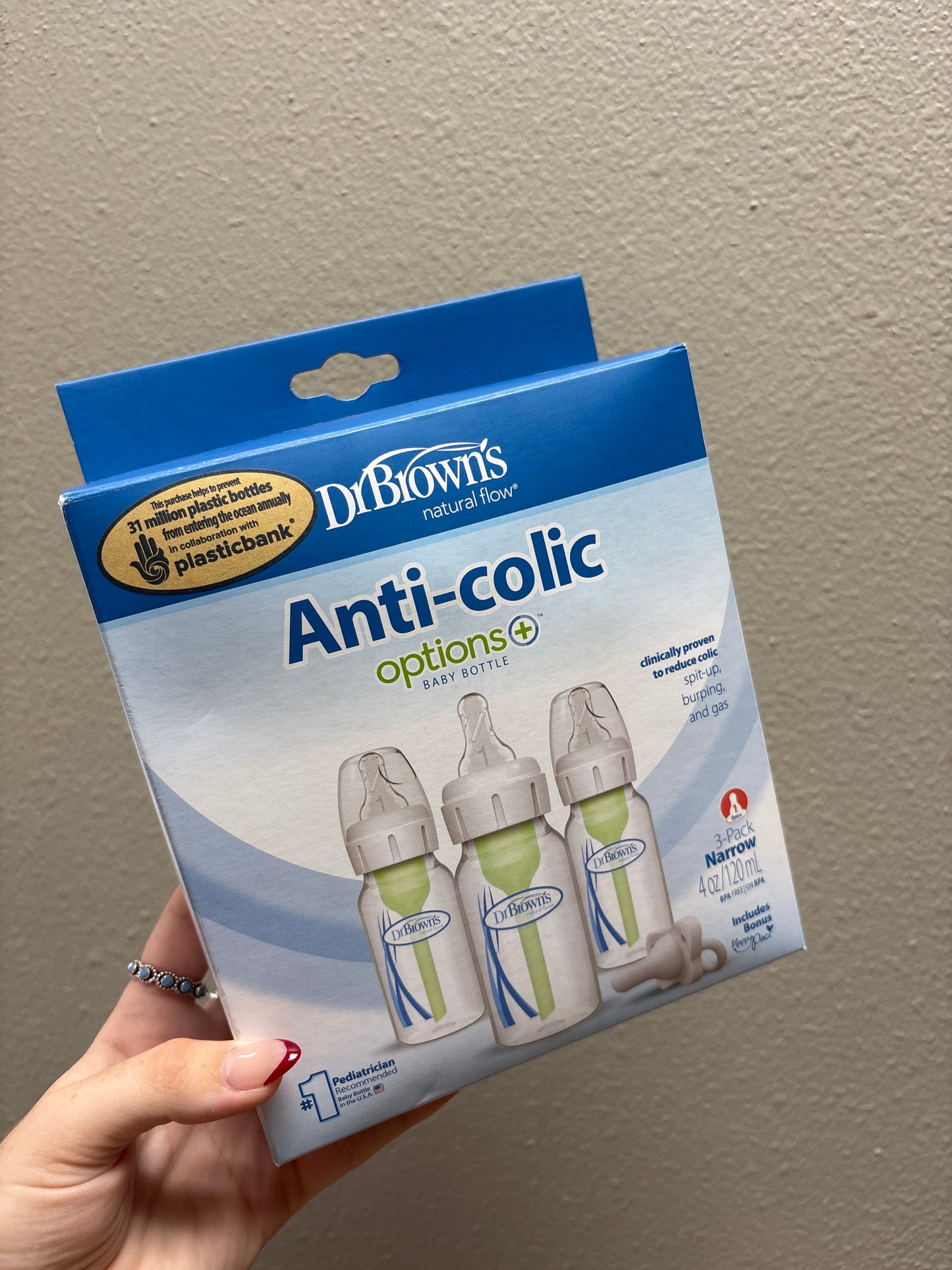 NWT Dr Browns Anti-Colic Baby Bottle 3 Pack