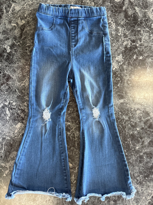 5T Baileys Blossom Denim Flares