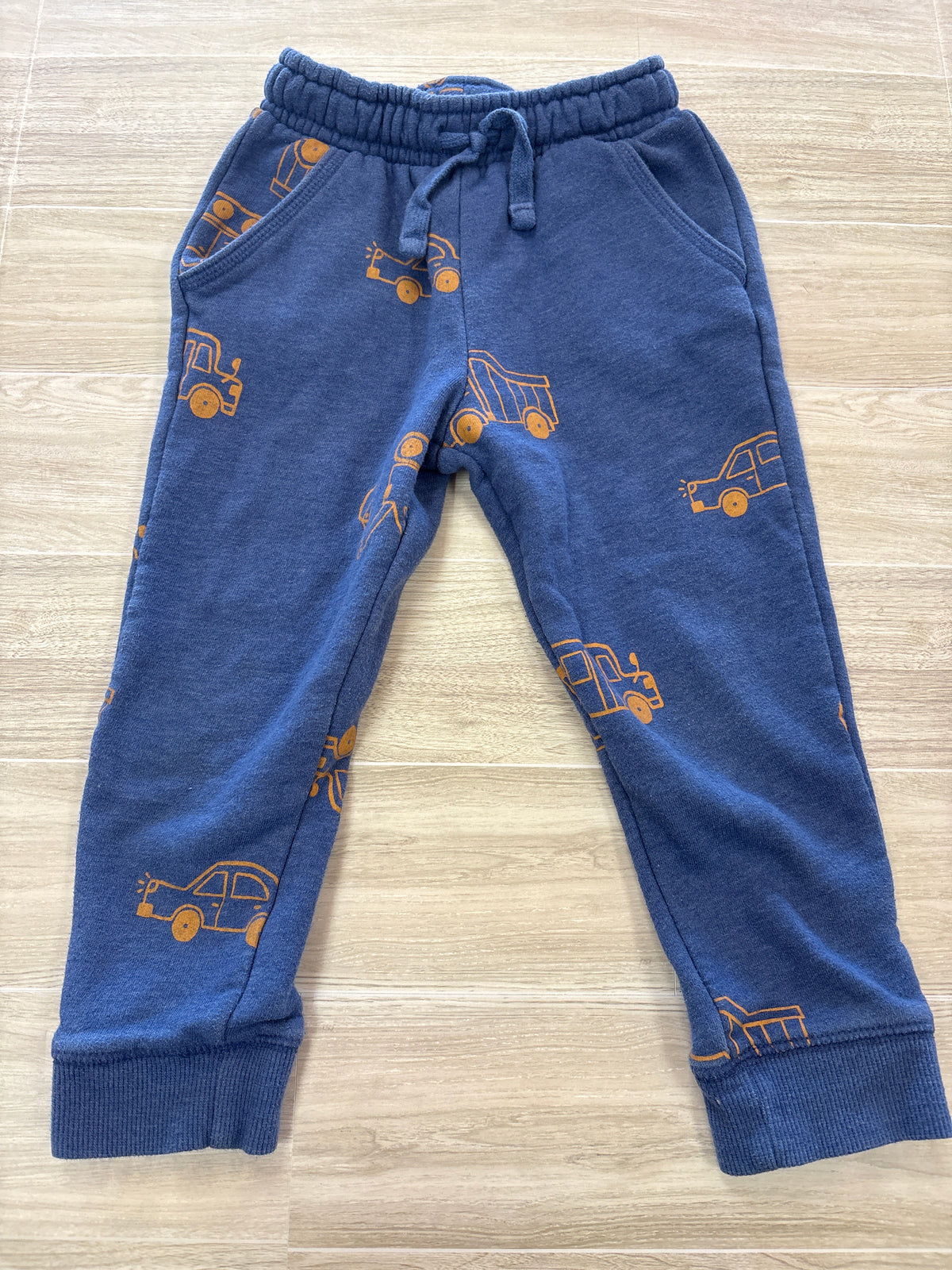 3T Navy Vehicle Graphic Sweatpants