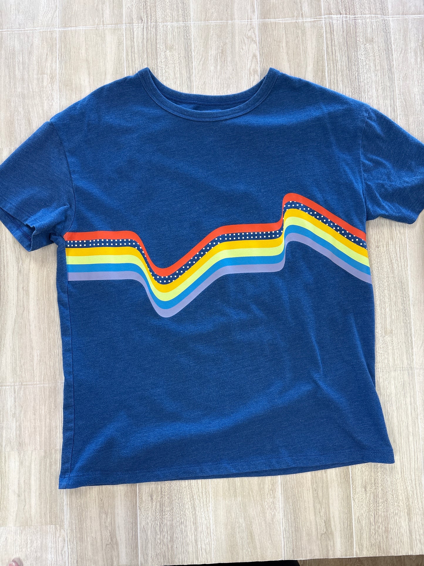 10/12 Navy Imaginative Graphic Tee