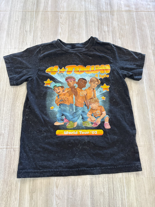 4T Black 4 Town Graphic Tee