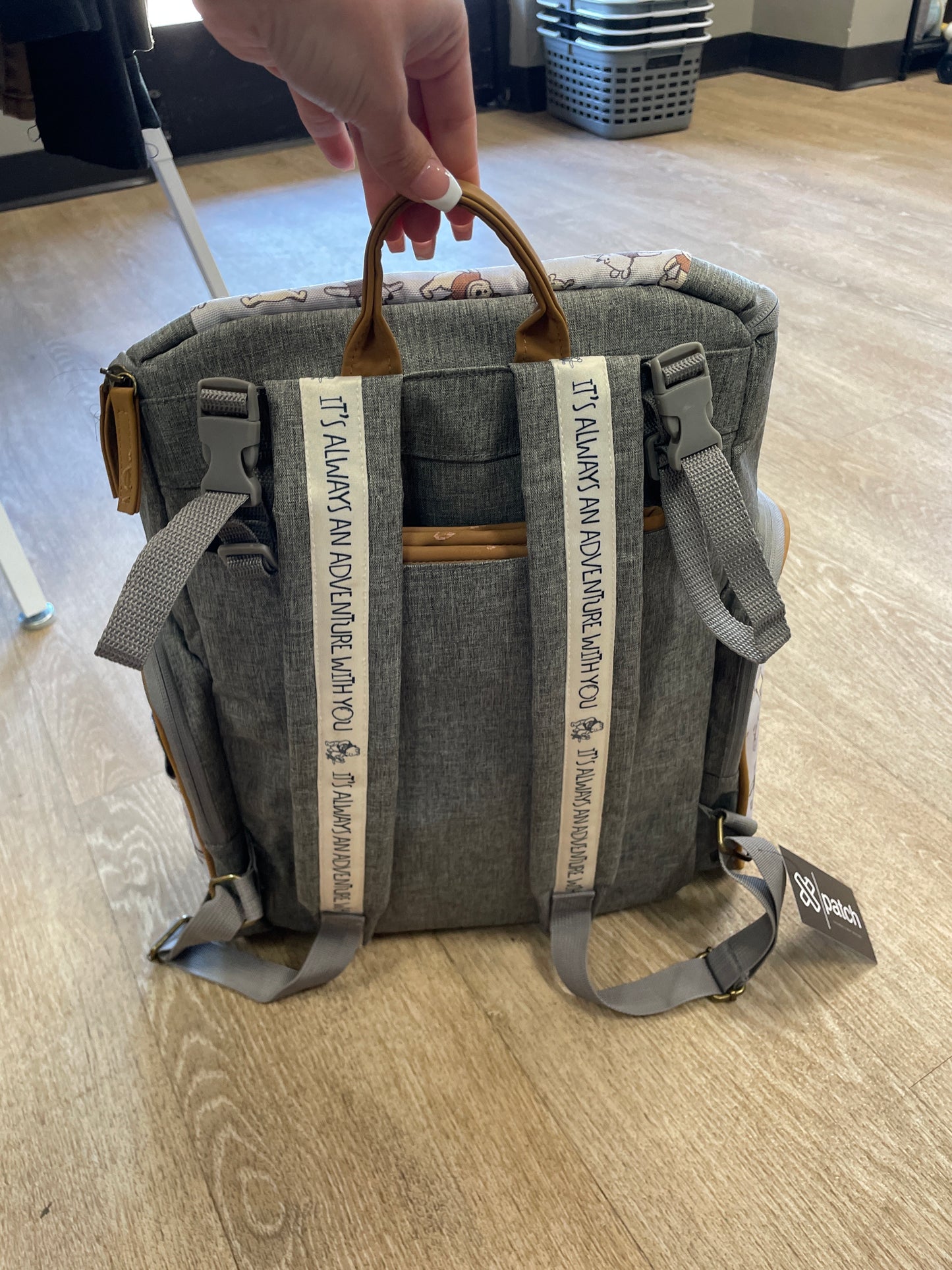 Winnie The Pooh Diaper Bag - BLEMISH