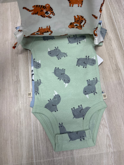 NWT 3m Animal Onesie 3 Pack