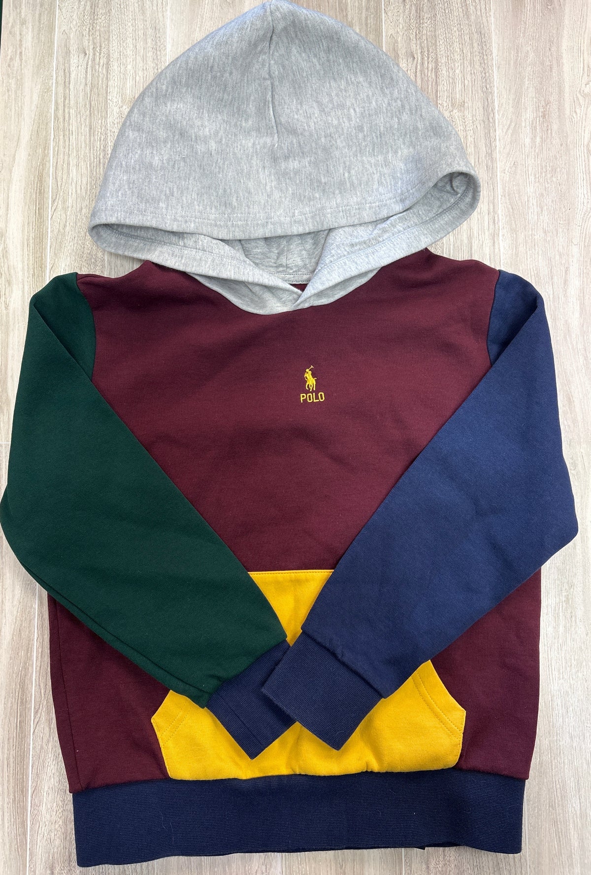 7 Ralph Lauren Colorblock Hoodie + Jogger Set