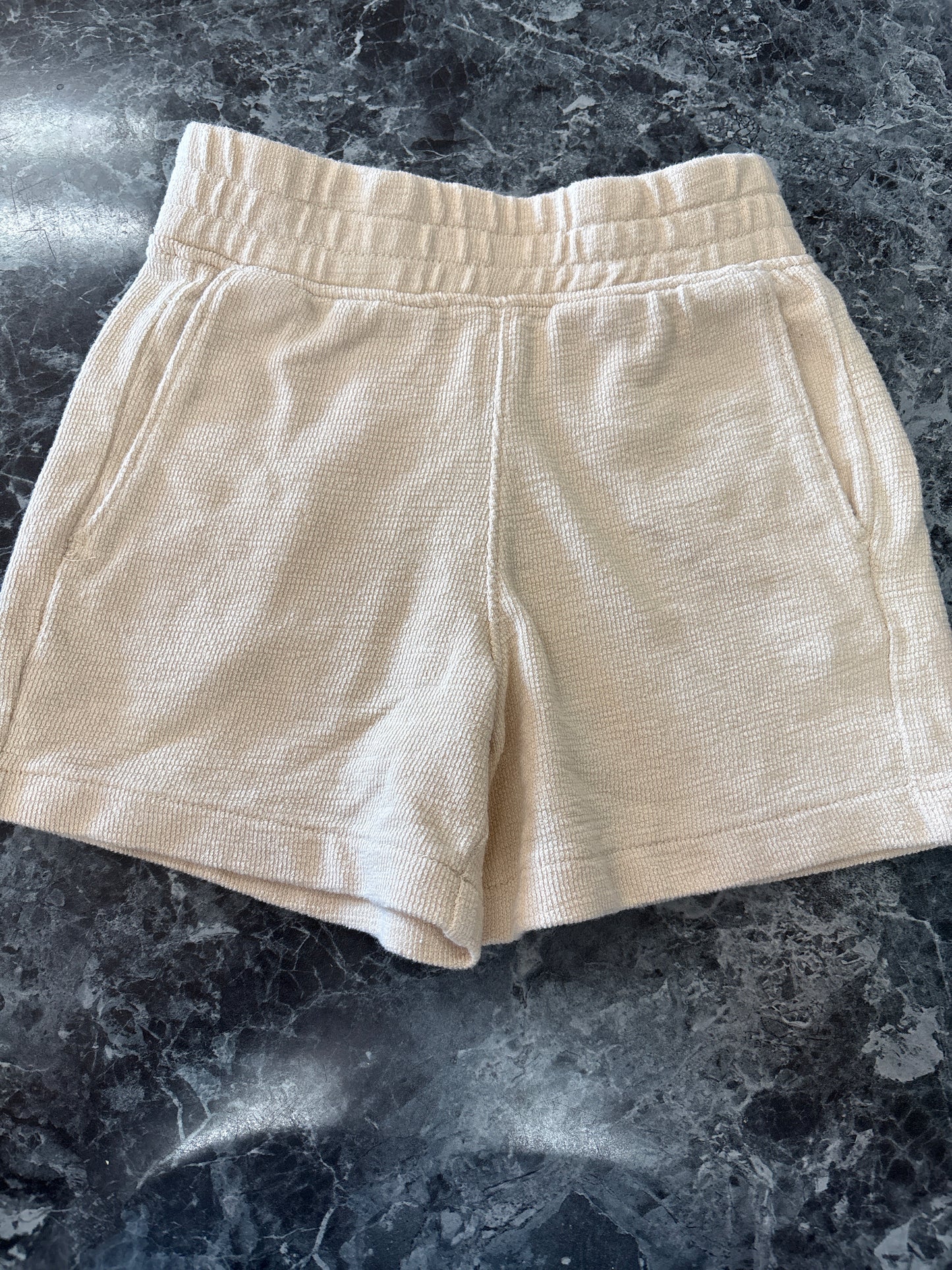 2T Cream Pull On Short