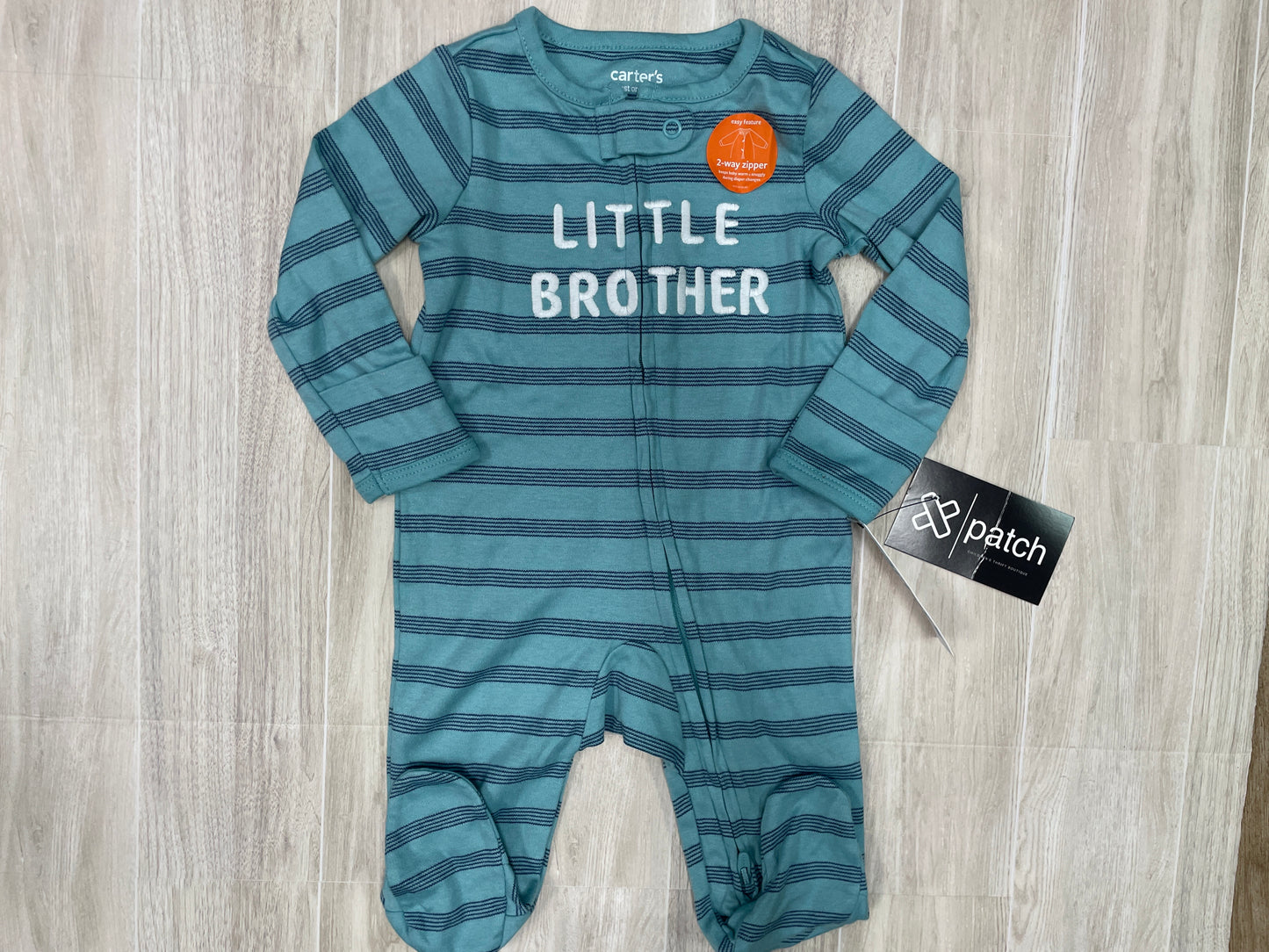 NWT 3m Little Brother Pajama Romper