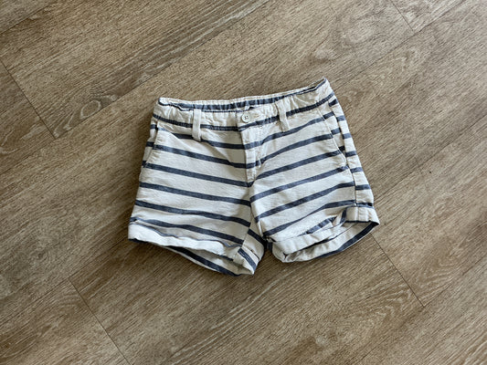 7 Gap Stripe Cream/Navy Shorts