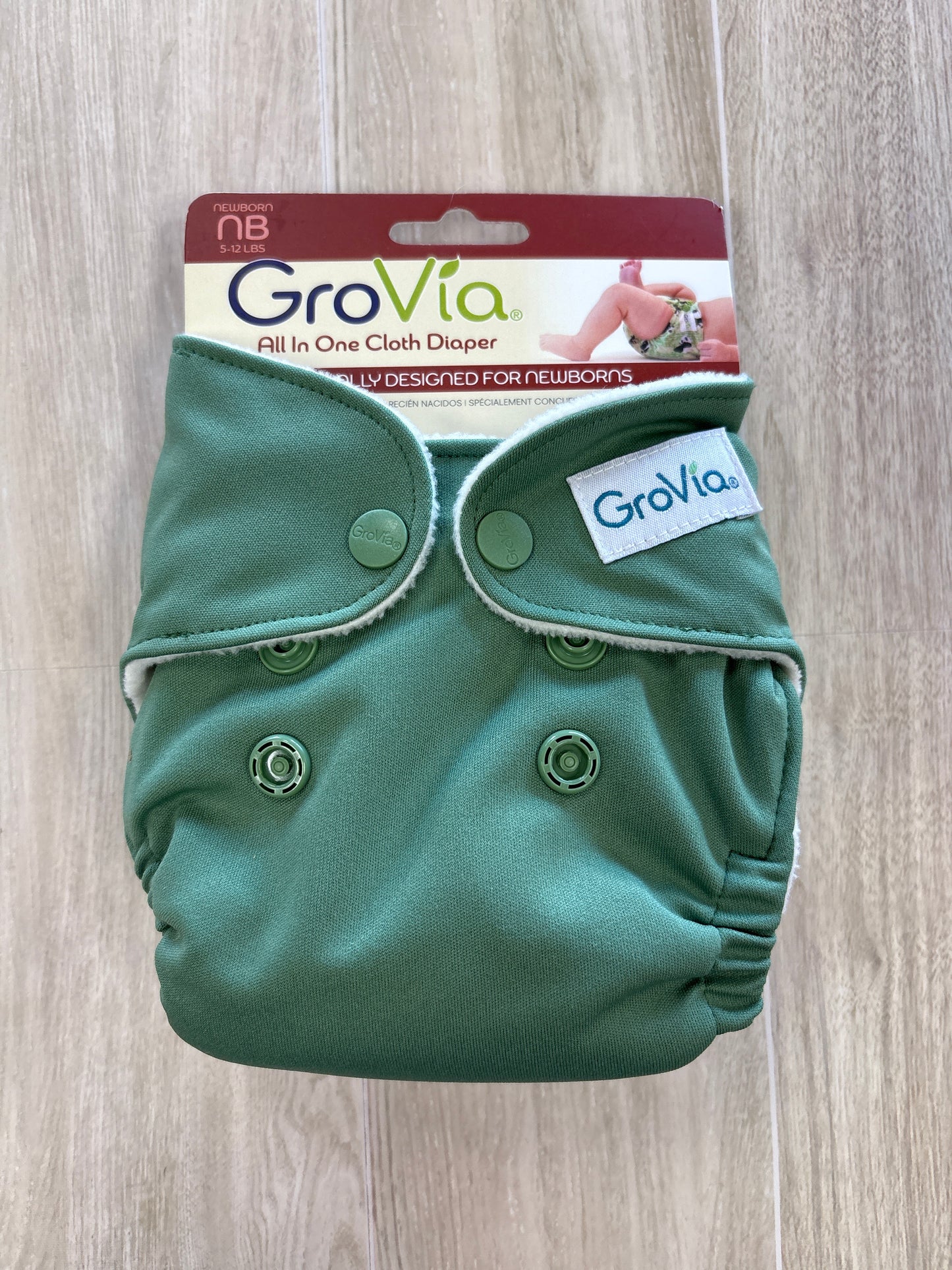 NWT Cloth Diaper - Green