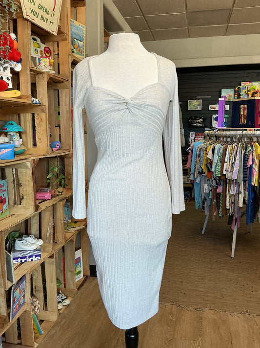 Women’s Large Ribbed Sweater Dress