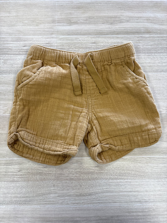 4T Camel Gauze Shorts