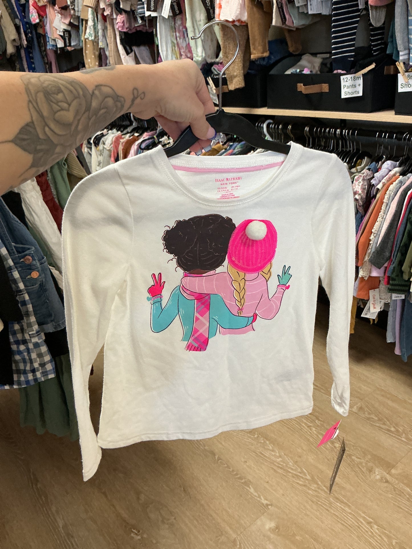 NWT 5T Besties Long Sleeve