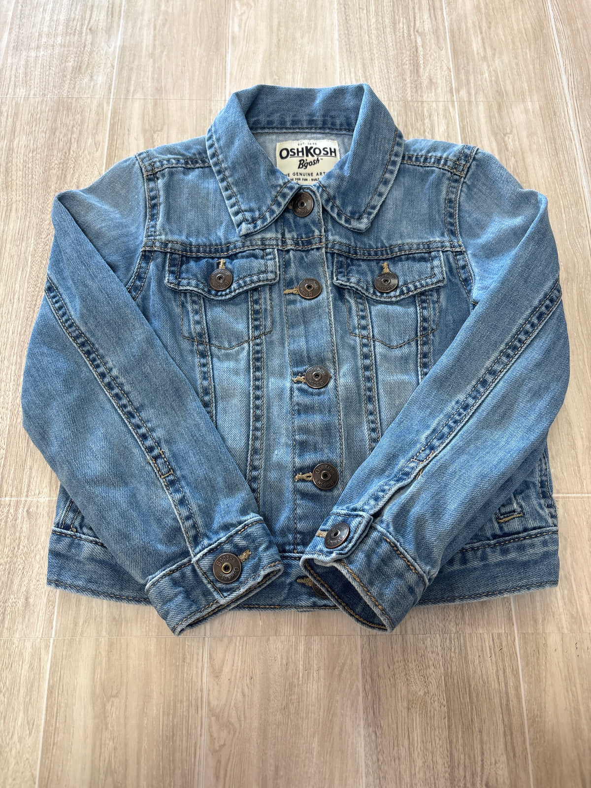 5T Medium Wash OskKosh Denim Jacket
