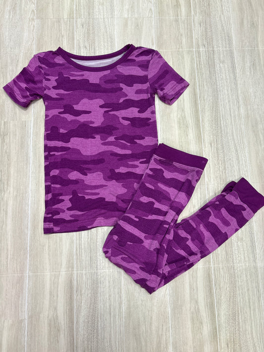 3T Berry Camo Little Sleepies 2 Piece Set