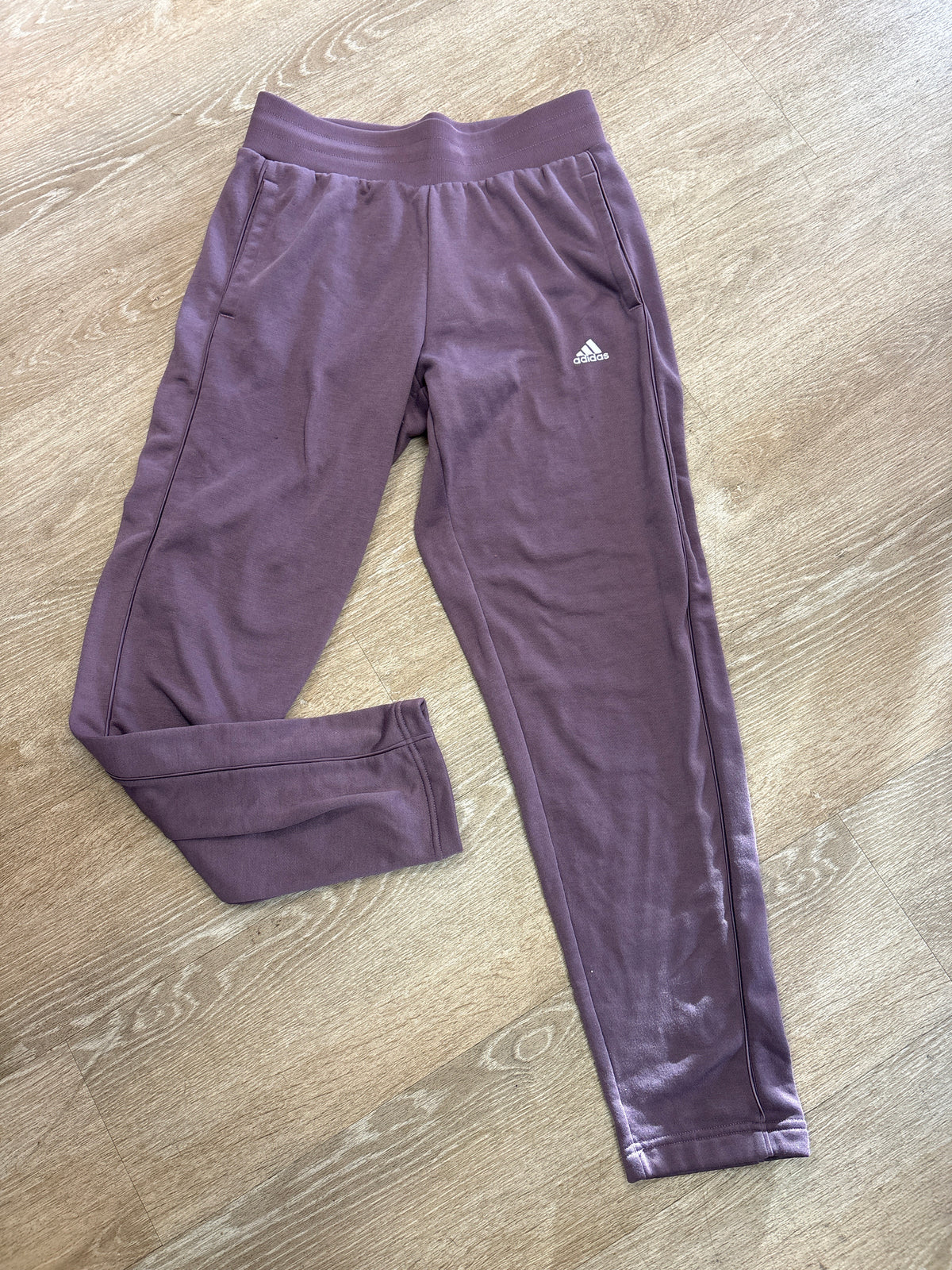 Womens Small Dark Lavender Adidas Sweatpants